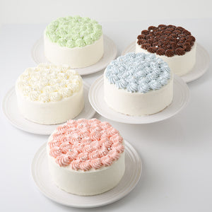 【5色から選べる】バタークリームケーキ 5号 15cm